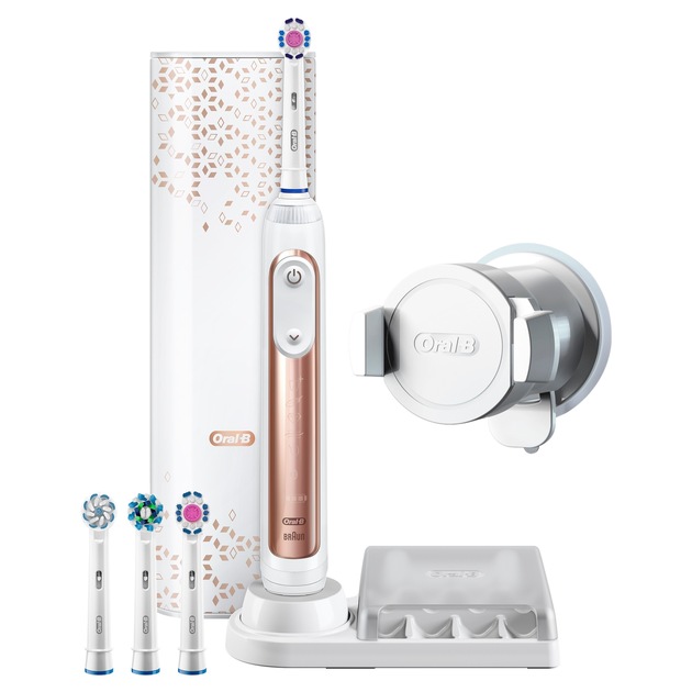 Glänzende Aussichten: Oral-B GENIUS Roségold erstrahlt im angesagten Metallic-Look