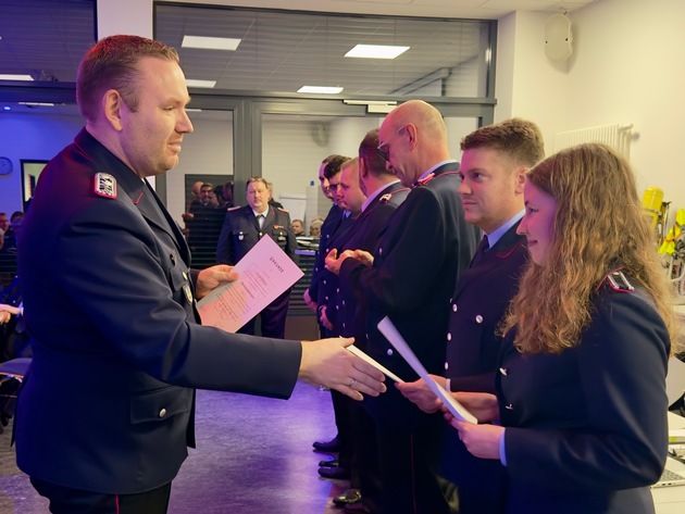 FW-OLL: Generalversammlung der Feuerwehr Huntlosen