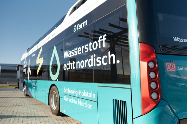 Ab sofort fahren in Nordfriesland umweltfreundliche Wasserstoffbusse