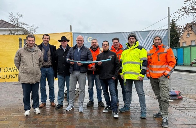 OXG startet den Bau von mehr als 5.600 FTTH-Anschlüssen in Dossenheim