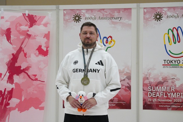 Ganzer Medaillensatz für Deutschland bei den Deaflympics