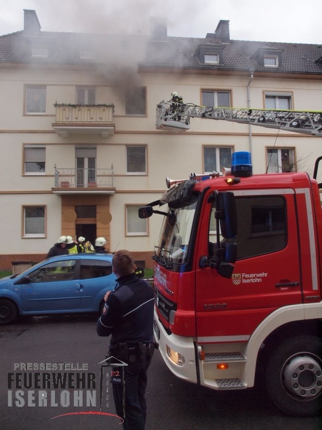 FW-MK: Wohnungsbrand