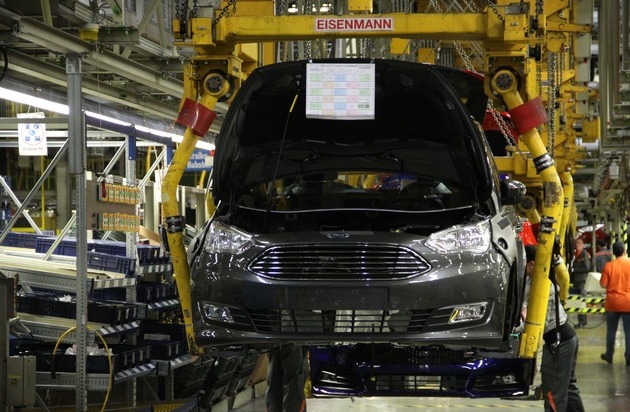 Ford-Werke GmbH: Ford startet die Serienproduktion des neuen Ford C-MAX