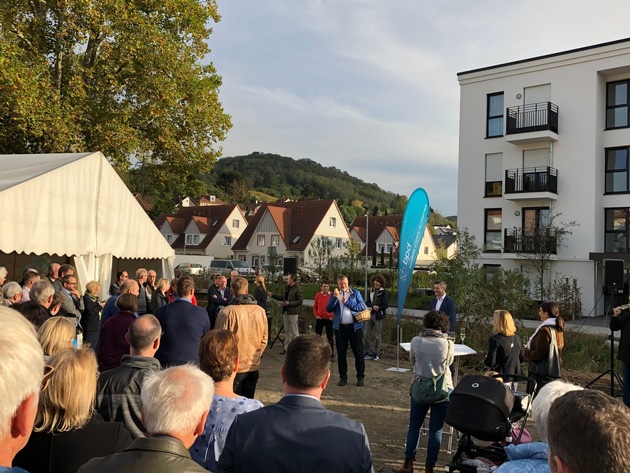 Spatenstich für 64 Eigentumswohnungen auf dem ehemaligen EULER-Gelände in Bensheim