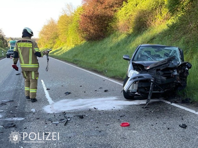 POL-PDKL: Verkehrsunfall sorgt für Beeinträchtigungen im Berufsverkehr
