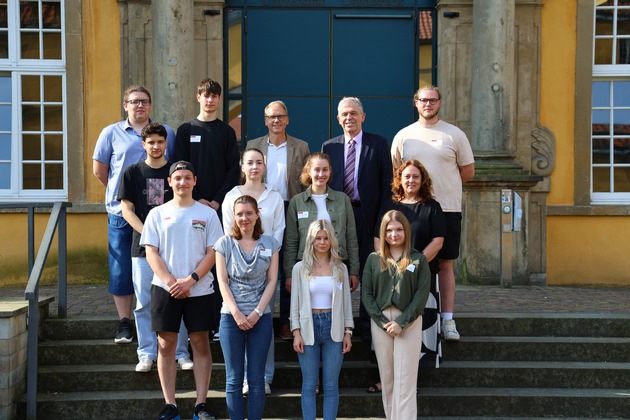 Frisch am Start: Neue Auszubildende an der Uni