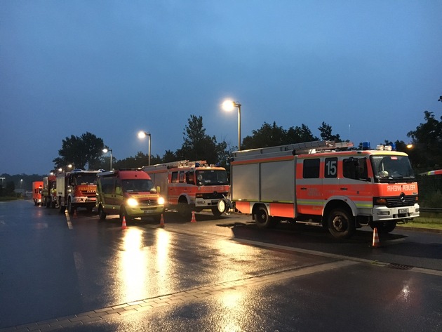 FW-D: Überörtliche Hilfeleistung auch in der Stadt Hamminkeln