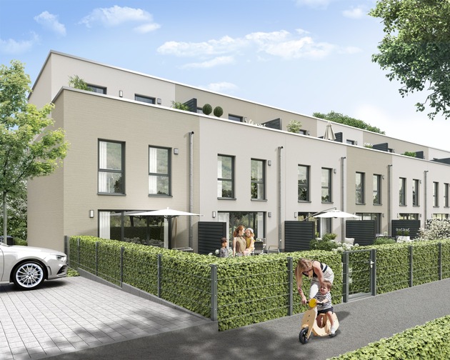Baustart für 15 energieeffiziente Eigenheime in Brühl-Schwadorf