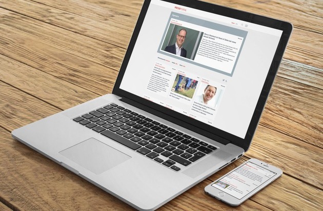 news aktuell (Schweiz) AG: Presseportal.ch marque un point avec un nouveau design réactif