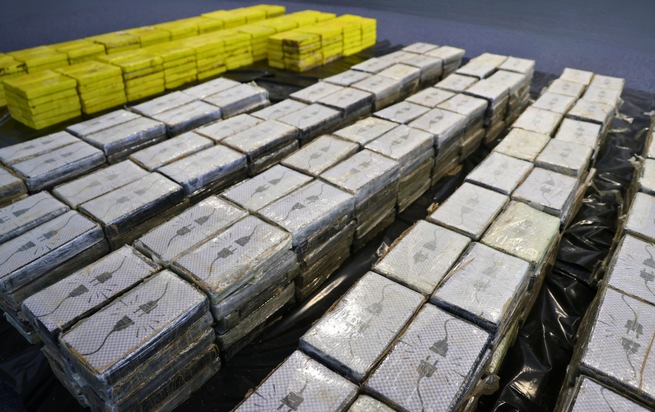 ZOLL-HH: Zoll und Polizei stellen 690 Kilo Kokain zwischen Holzpellets sicher, Firmeninhaber wurde festgenommen