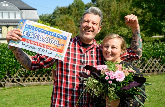 Deutsche Postcode Lotterie: 1,1 Million Euro für Lennestadt im Sauerland: 259 Gewinner bei Postcode Lotterie