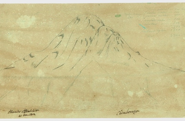 Unbekannte Zeichnungen Alexander von Humboldts von seiner Amerikareise