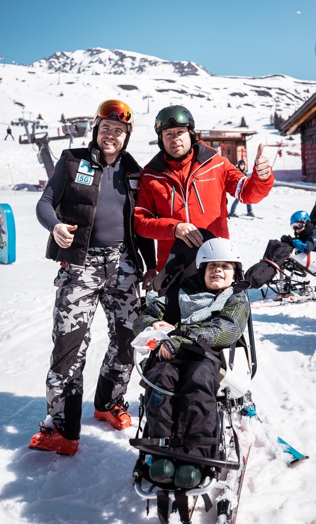 Die Madrisa in Klosters feierte Inklusion mit Ski-Weltstars Aleksander Aamodt Kilde und Maria Walliser