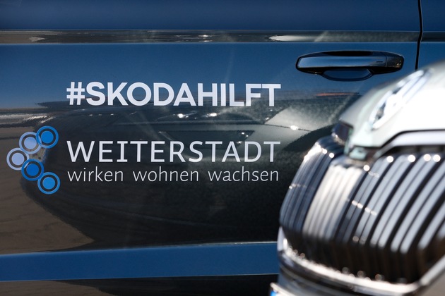 #skodahilft: SKODA AUTO Deutschland stellt Fahrzeuge für lokale Unterstützung