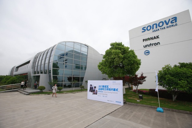 Sonova eröffnet Global Hearing Institute in China