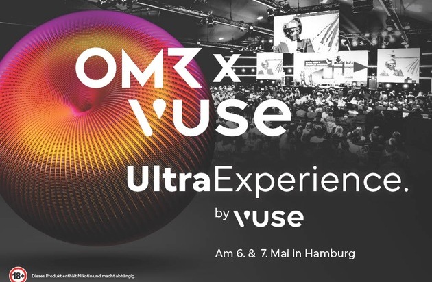 900 Quadratmeter Markenerlebnis: Vuse und glo(TM) kündigen immersiven Mega-Stand auf der OMR 2025 an