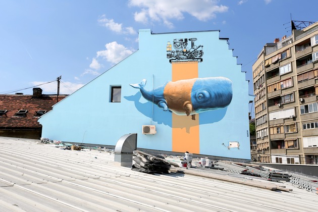 Volvo Art Session 2015 / La gare centrale de Zurich devient pendant quatre jours la Mecque de l&#039;«Urban Art»