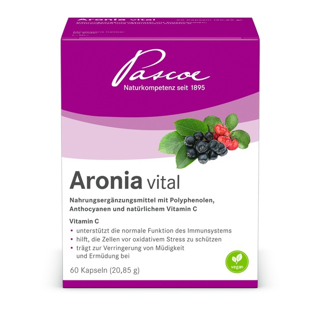 Das neue Aronia vital® – mit natürlichem Vitamin C