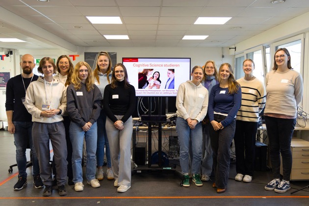 Uni Osnabrück: Teilnehmerinnen des Niedersachsen-Technikums besuchten die Cognitive Science