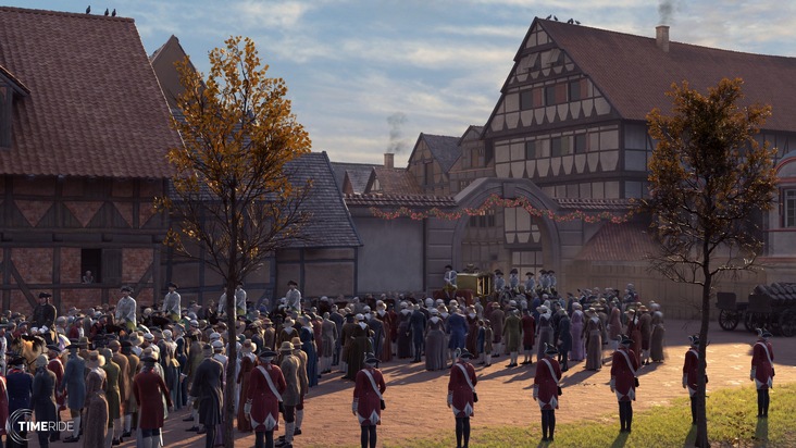 VR-Stadtführungen in die Vergangenheit:  Virtuelle Szenen ermöglichen Blick in die Geschichte der Residenzstadt Celle