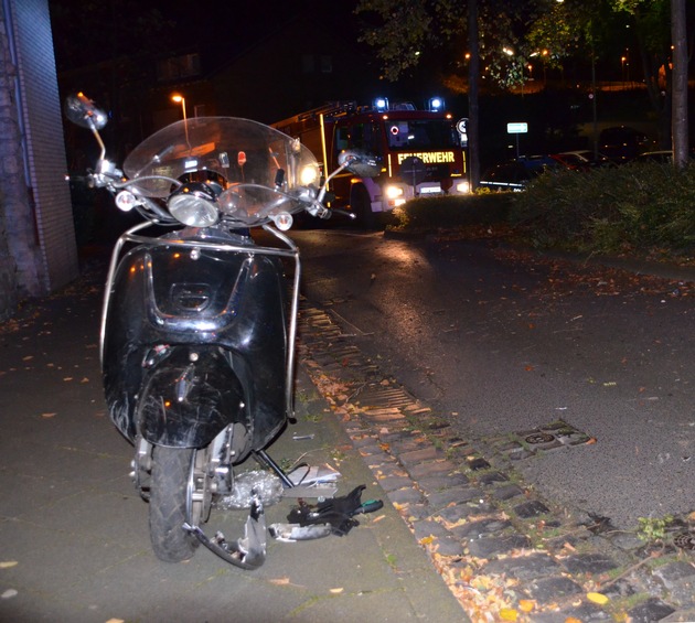 FW-Stolberg: Motorradfahrer schwer verletzt