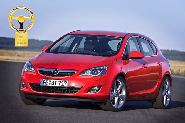 Der neue Opel Astra gewinnt das Goldene Lenkrad 2009 (mit Bild)