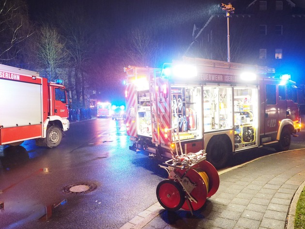 FW-MK: Küchenbrand in der &quot;Aloys-Rüberg-Straße&quot;