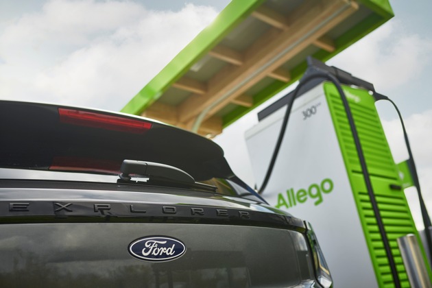 Ford und Ladenetzbetreiber Allego installieren Schnellladepunkte bei europäischen Händlern