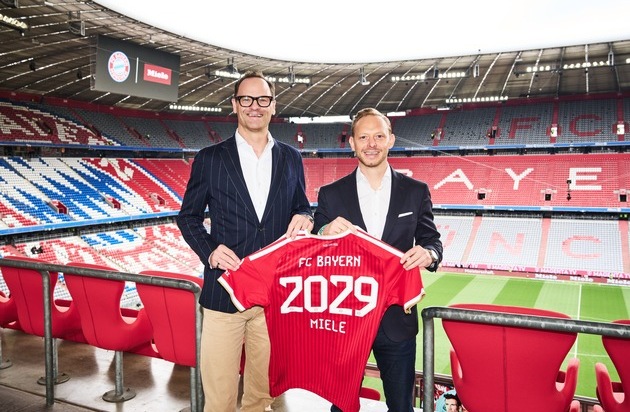 Miele & Cie. KG: Miele und der FC Bayern verl&auml;ngern Partnerschaft um weitere drei Jahre
