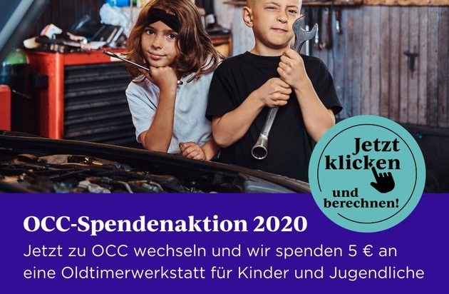 OCC Assekuradeur GmbH: Weil Oldtimer Jung und Alt begeistern / OCC spendet für Kinder- & Jugendprojekt