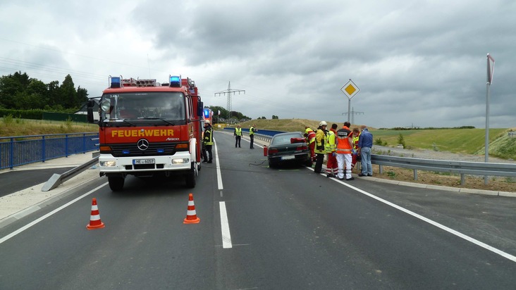 FW-ME: 08.07.2015 - Verletzte nach Verkehrsunfall (Meldung 21/2015)