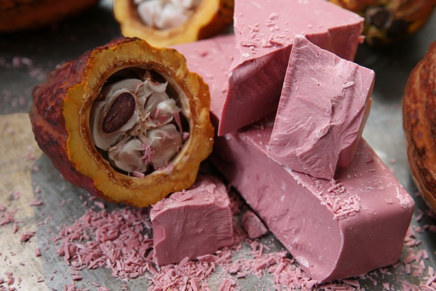 80 Jahre nach Einführung der weissen Schokolade / Barry Callebaut enthüllt den vierten Schokoladetypus: Ruby