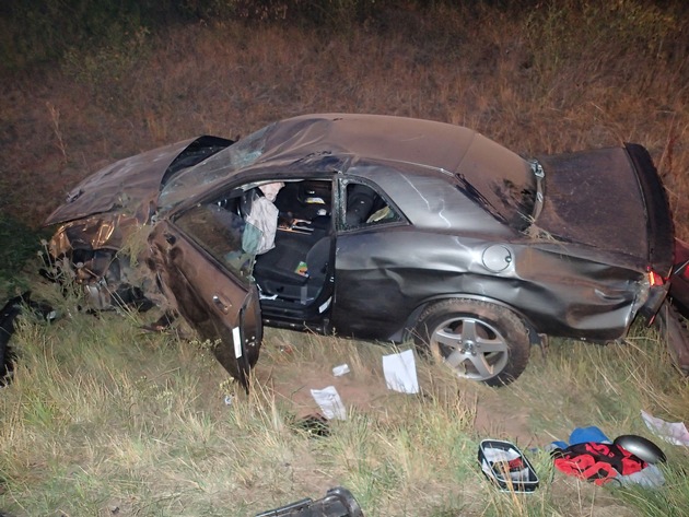 POL-VDMZ: Dreisen A 63 / Verkehrsunfall mit einer schwerverletzten Person