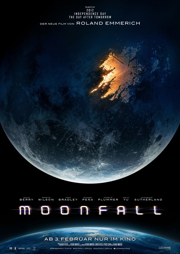 MOONFALL - actiongeladenes Blockbusterkino von Roland Emmerich / Kinostart am 3. Februar 2022