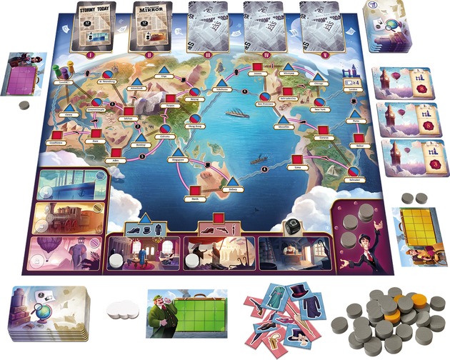 Mit Piatnik auf den Spuren von Jules Verne: Spielerisch in 80 Tagen um die Welt