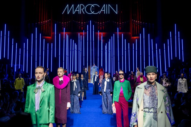 Marc Cain gibt den Takt vor auf der Fashion Week: Mode, die nachhallt