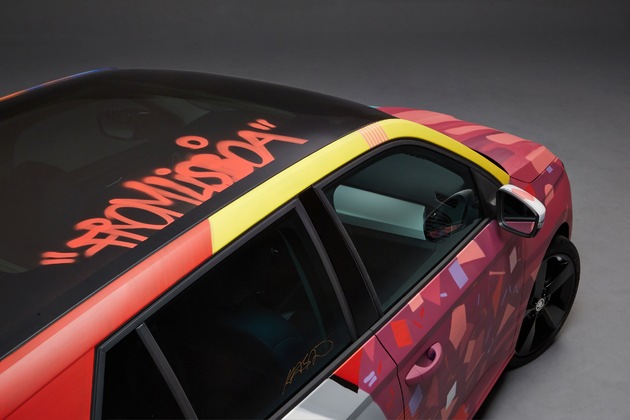 SKODA Fabia wird zum ,Art Car&#039; (FOTO)