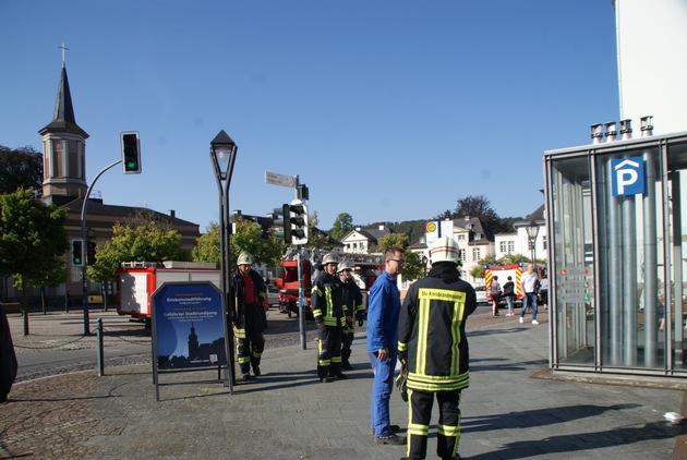 FW-AR: Rauchentwicklung in Tiefgarage ruft Feuerwehr auf den Plan