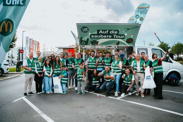 Gemeinsam gegen Littering: McDonald's und MBRC the ocean verk&uuml;nden Partnerschaft