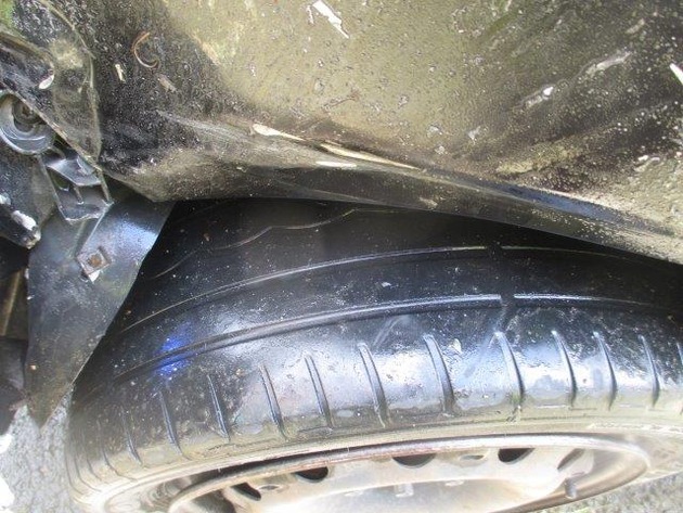 API-TH: Abgefahrene Reifen - Unfall