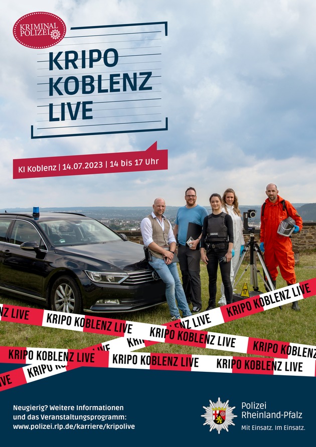 POL-PPKO: Kripo Koblenz Live: Der Berufsinformationstag der besonderen Art