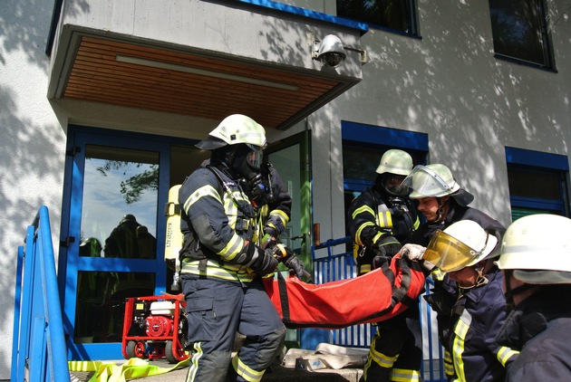 POL-VDMZ: Brand in Polizeidienststelle - Polizeiautobahnstation evakuiert