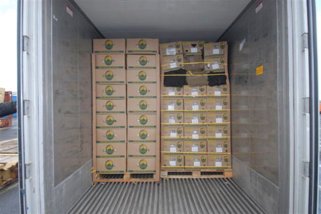 BKA: Erfolgreicher Schlag gegen den illegalen Rauschgifthandel

120 Kilogramm Kokain in einer Bananenlieferung 
in Bremerhaven sichergestellt