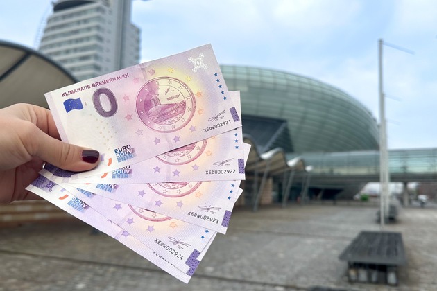 Pressemeldung: Von der Münze auf den Schein: Klimahaus-Architektur zum Sammeln