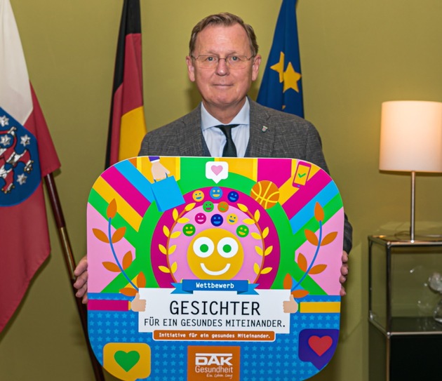 Thüringen: Ministerpräsident Ramelow und DAK-Gesundheit suchen Gesichter für ein gesundes Miteinander 2021
