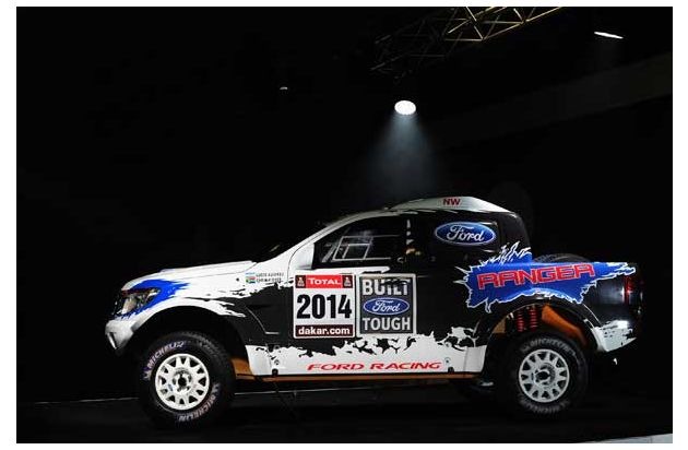 Ford-Werke GmbH: Ford geht 2014 mit zwei Ranger an den Start der weltberühmten Marathon-Rallye "Dakar" (BILD)