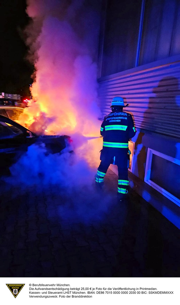 FW-M: Brandserie im nördlichen Stadtgebiet (Am Hart / Euro-Industriepark)