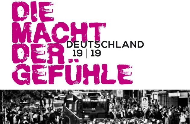 Stiftung Erinnerung, Verantwortung und Zukunft (EVZ): Geschichte im Spiegel der Emotionen - ein Jahrhundertrückblick / Ausstellung "Die Macht der Gefühle. Deutschland 19 | 19" jetzt bestellen