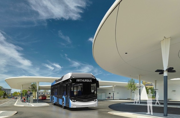 ARTHUR: Europas nachhaltigster Bus: ARTHUR stellt emissionsfreien Wasserstoffbus vor