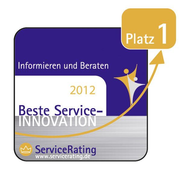 IT-Unterstützung auf höchstem Niveau: DVAG gewinnt &quot;Service-Innovationspreis 2012&quot; für den Einsatz des iPads in der Kundenberatung (BILD)